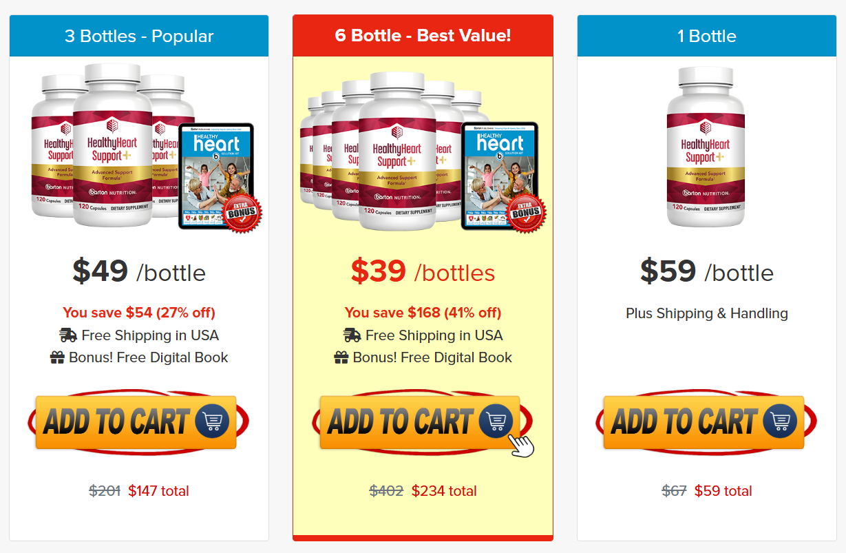 Healthy Heart Support Plus Price