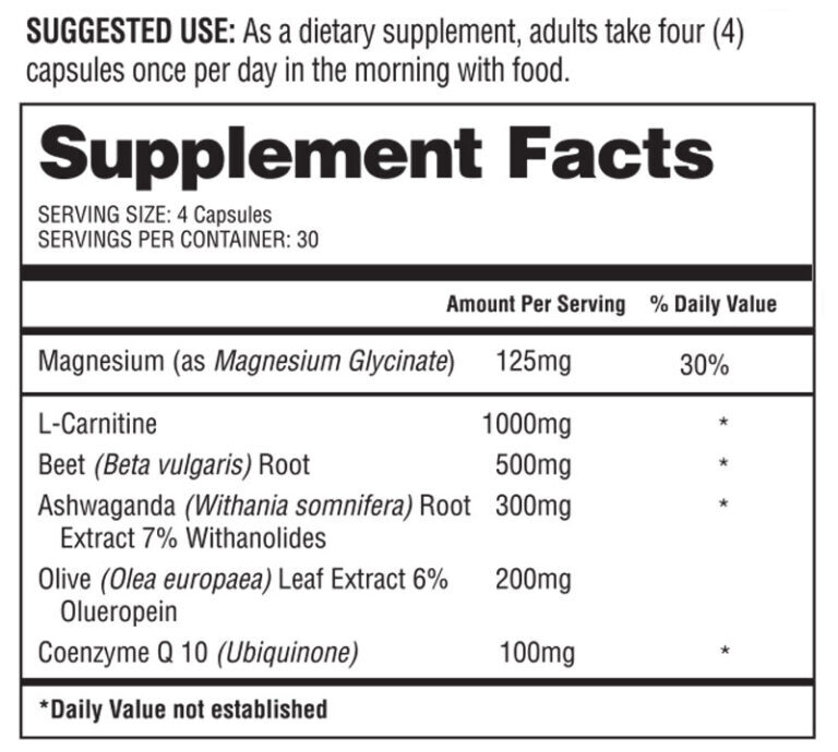 Healthy Heart Support Plus Supplement